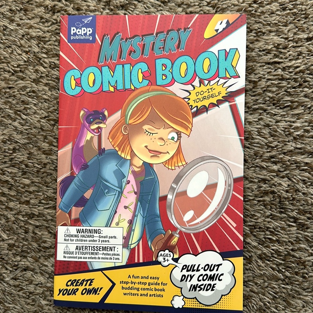 DIY Mystery Comic Book - PAPP Publishing New